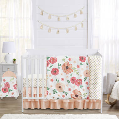 Little girl hot sale floral bedding